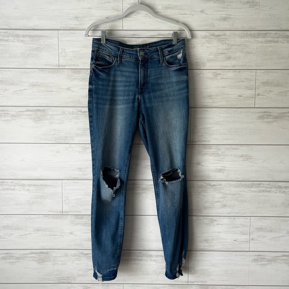 Old Navy Rockstar Ripped High Waisted Skinny Jeans